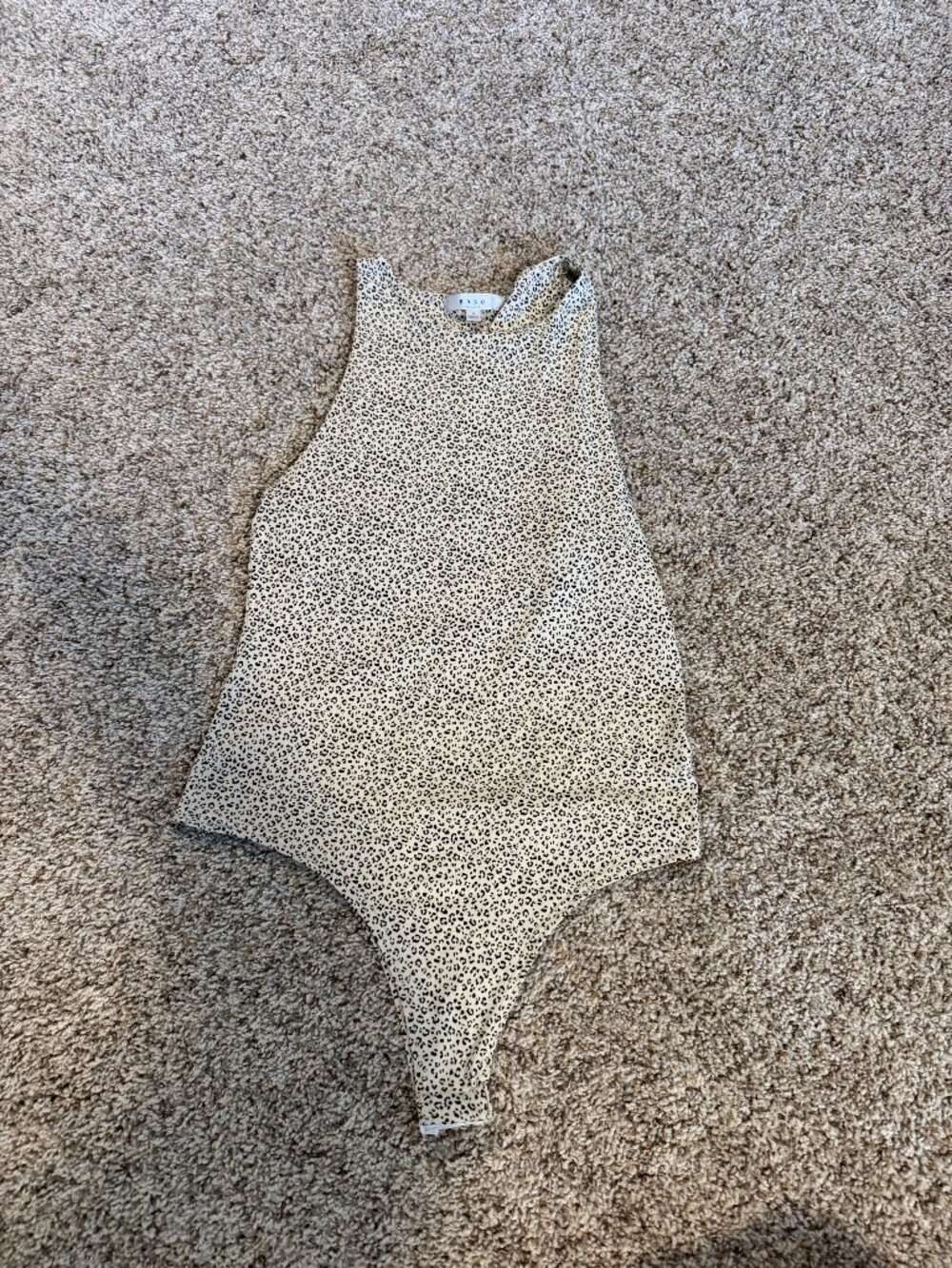 Gaze Leopard Print Bodysuit